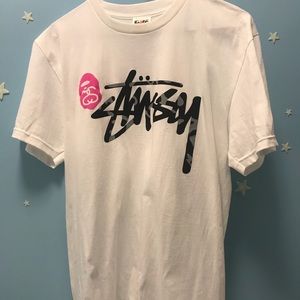 Stussy x BAPE T-Shirt sz M